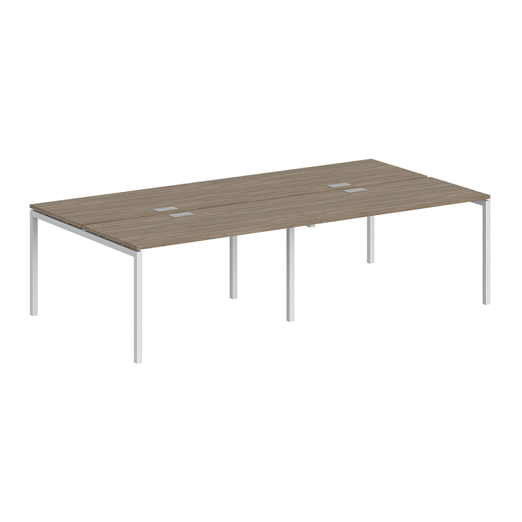 Рабочая станция 1238х2400х750 Norden Сигма SG.251.OD.44.WH
