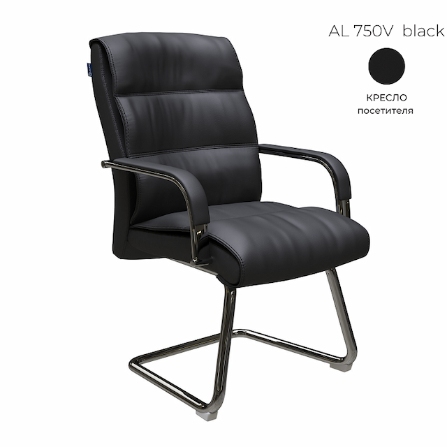 Кресло посетителя Алсав AL 750V black