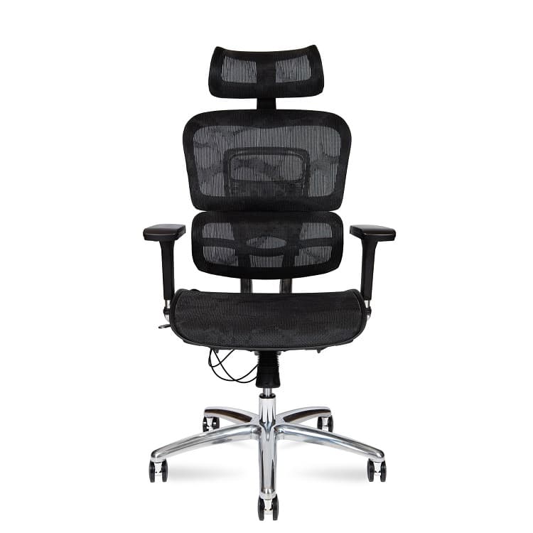 Кресло офисное Norden Kron aluminium black YS-8309H(M+M)