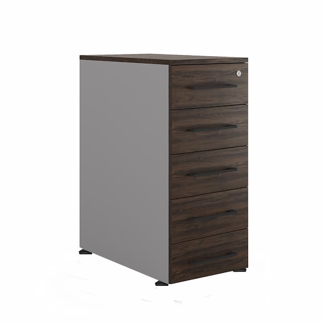 Тумба приставная Kobor TS5-40/70 aluminum/charlston