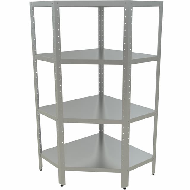 Стеллаж кухонный угловой КОБОР СКУ-3/4-100/90/430