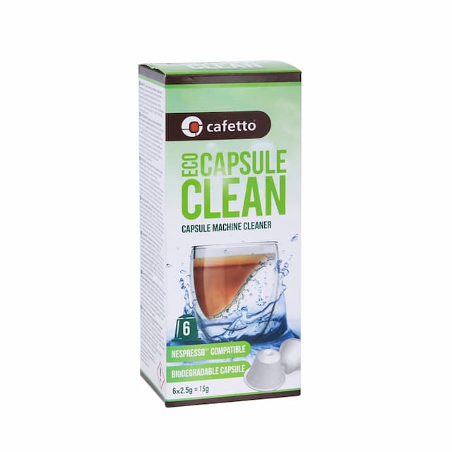 Средство для чистки капсульных кофемашин Cafetto Capsule Clean (2,5x6 шт)